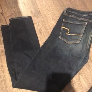 Straight leg jeans